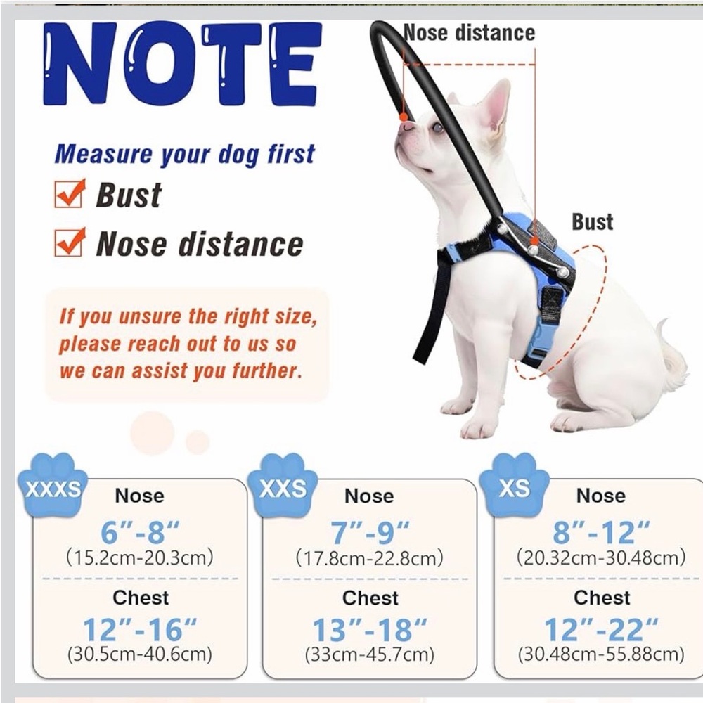 Halo Blue Dog Harness